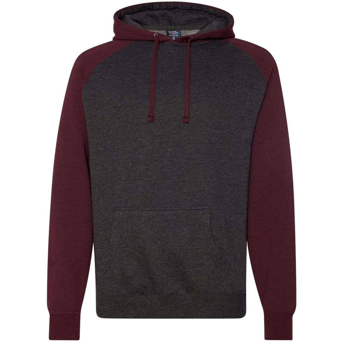 Charcoal Hthr/Burgundy Hthr