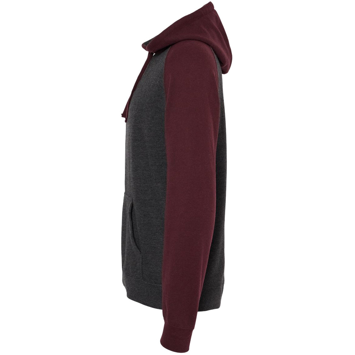 Charcoal Hthr/Burgundy Hthr