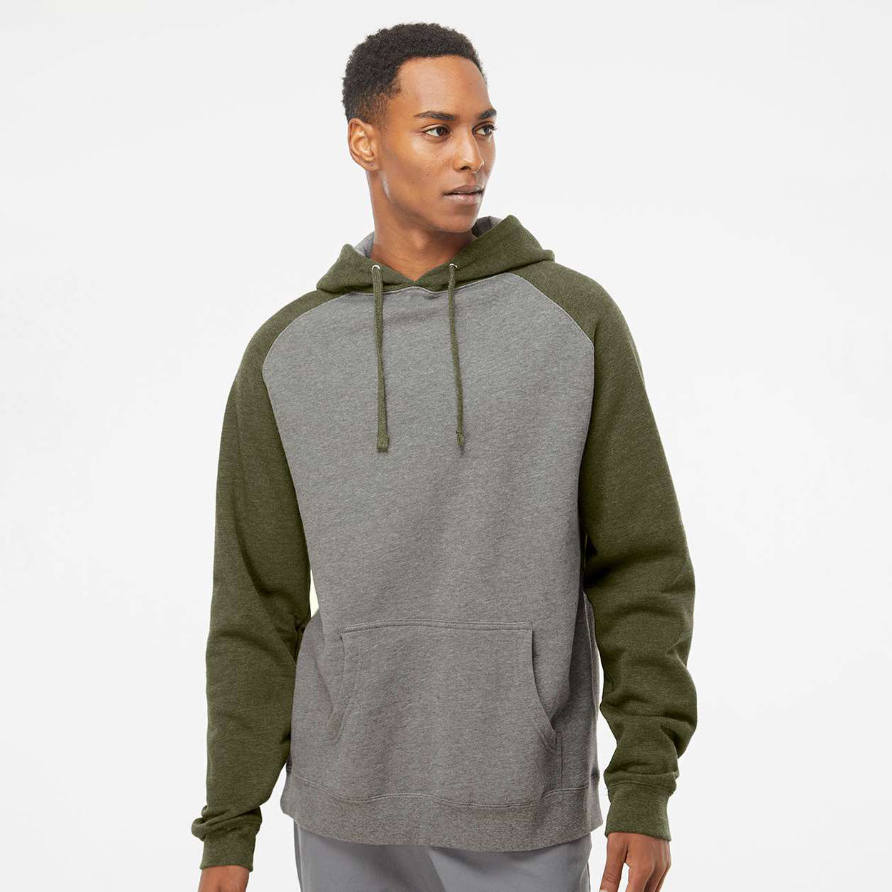 Gunmetal Heather/Army Heather