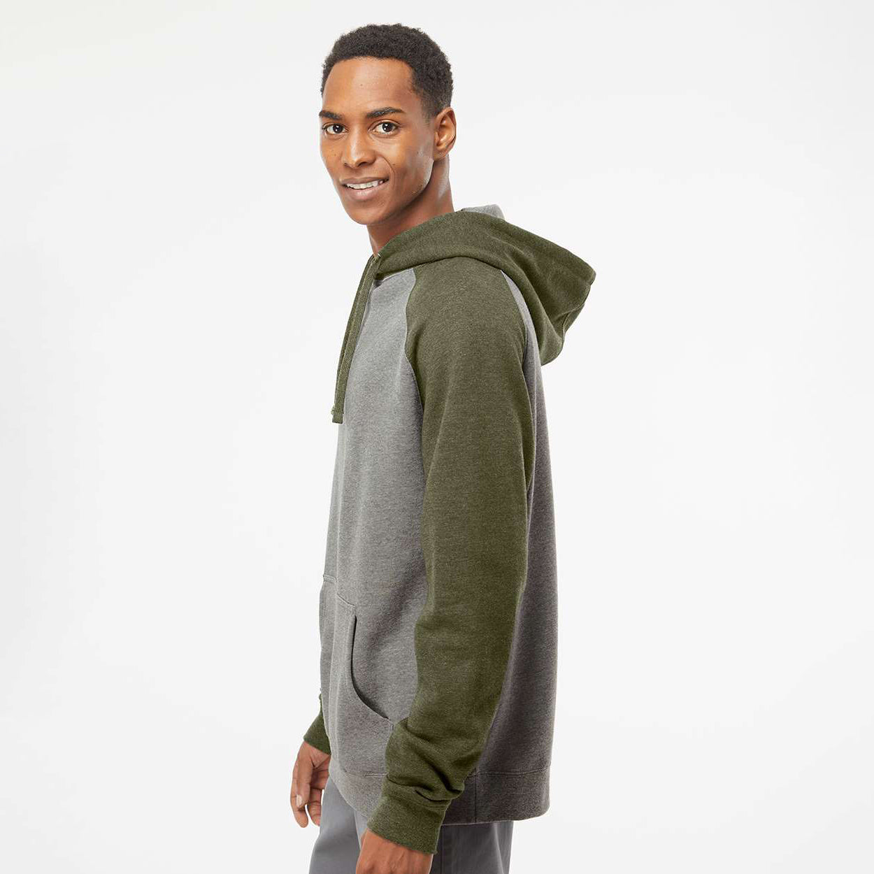 Gunmetal Heather/Army Heather