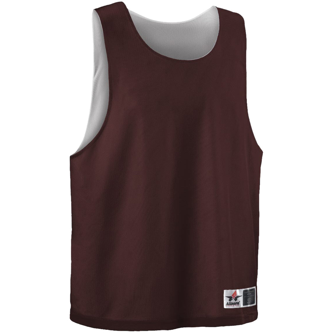 Maroon/White