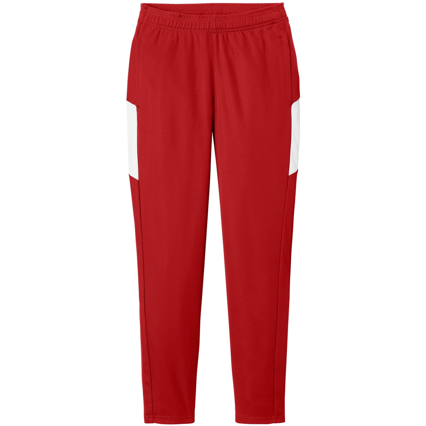 Deep Red/White