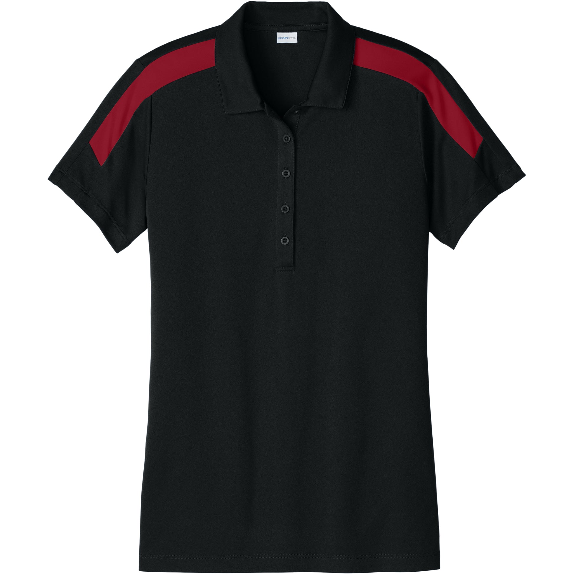 Black/Deep Red