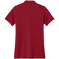 Deep Red/White