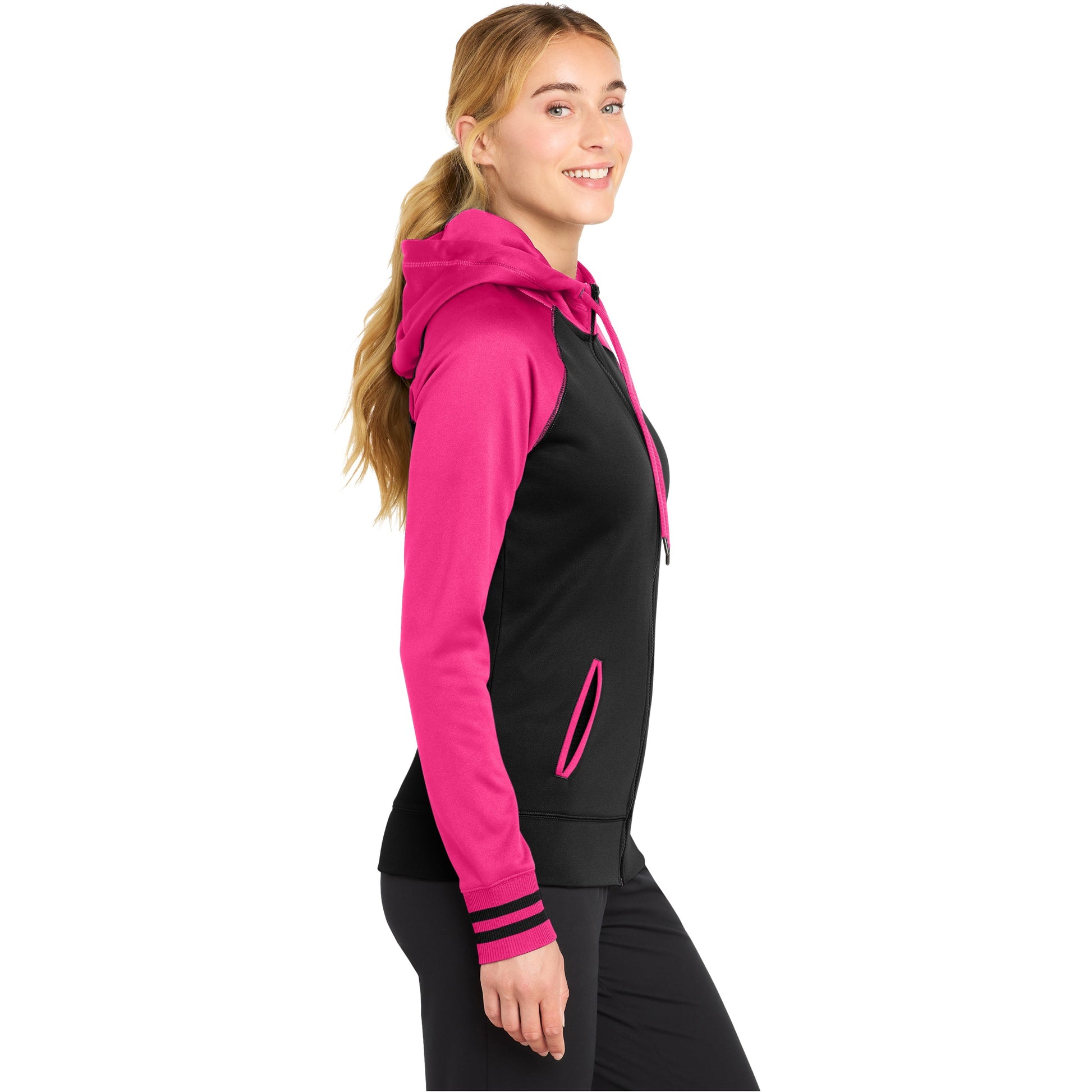 Black/Neon Pink