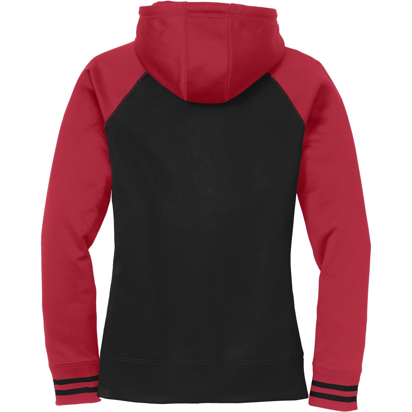Black/Deep Red