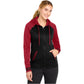 Black/Deep Red