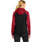 Black/Deep Red