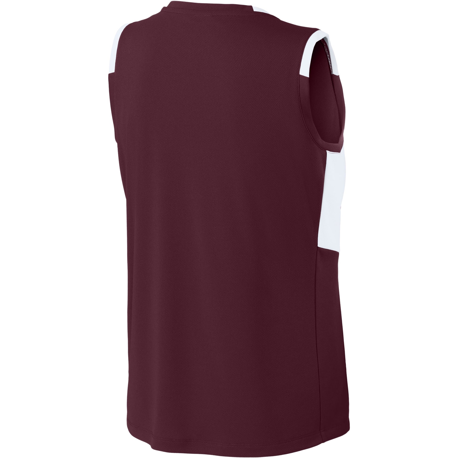Maroon/White