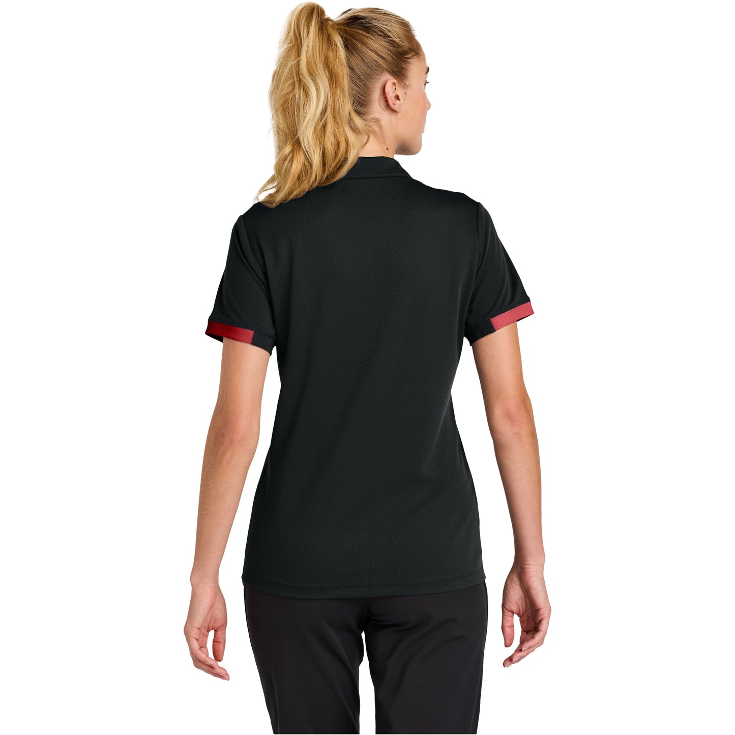 Black/Deep Red