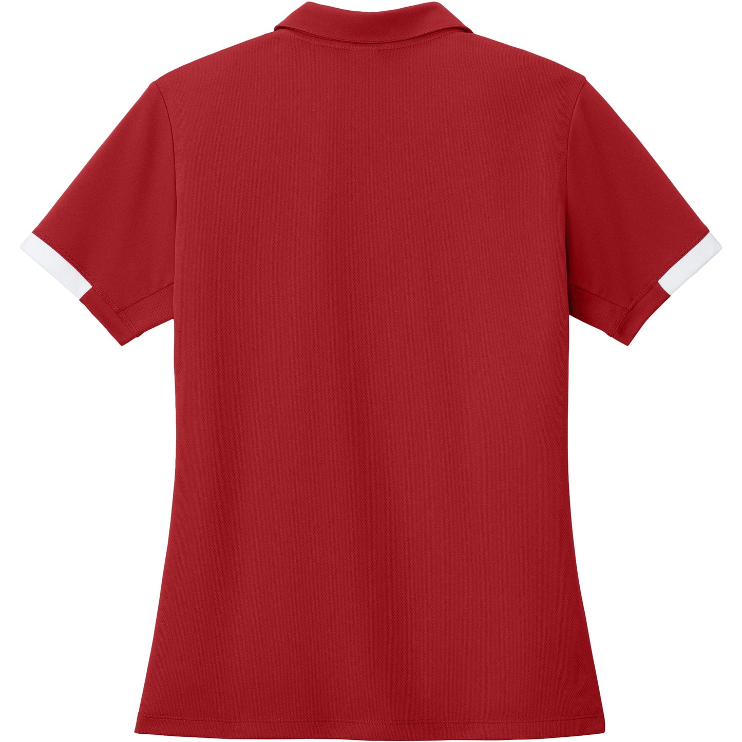Deep Red/White