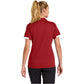 Deep Red/White