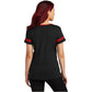 Black/Deep Red