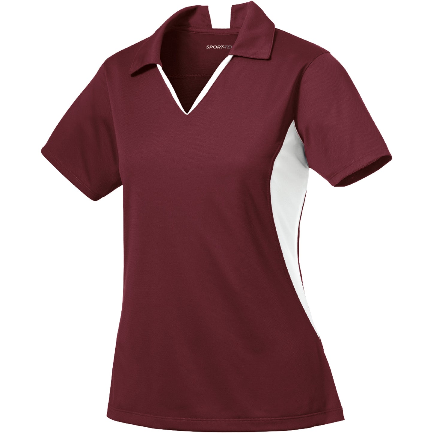 Women's Side Blocked Micropique Sport-Wick Polo