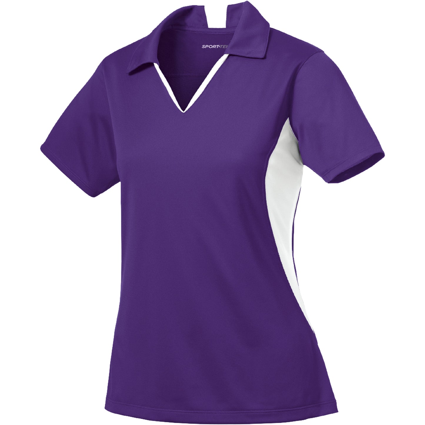 Women's Side Blocked Micropique Sport-Wick Polo