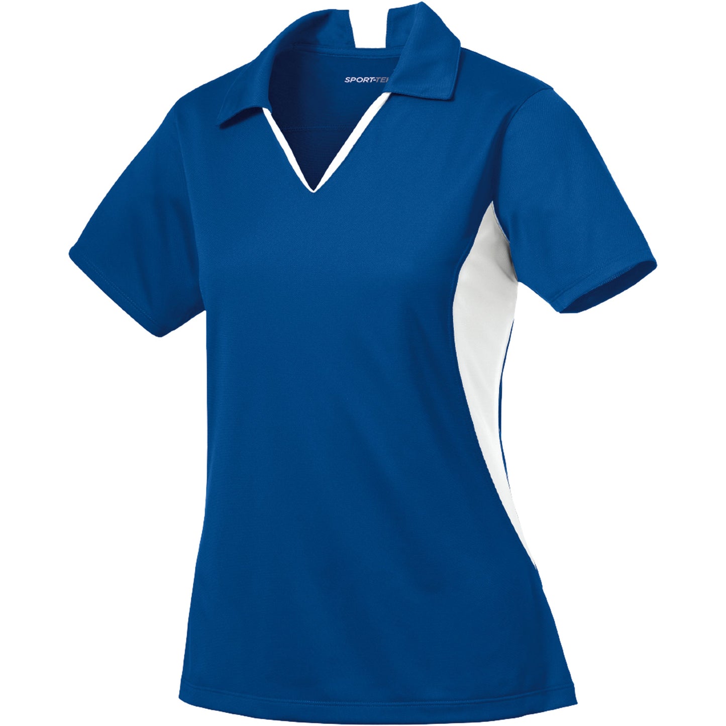 Women's Side Blocked Micropique Sport-Wick Polo