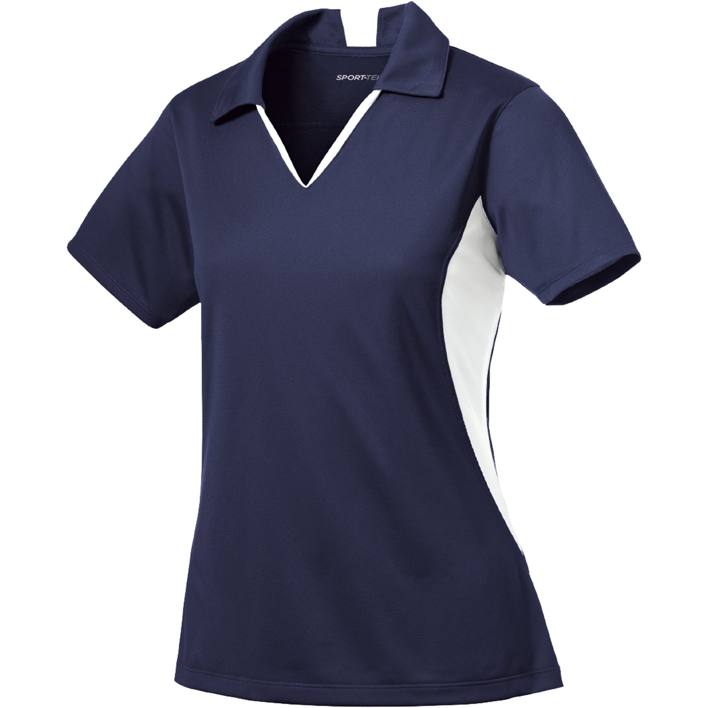 Women's Side Blocked Micropique Sport-Wick Polo