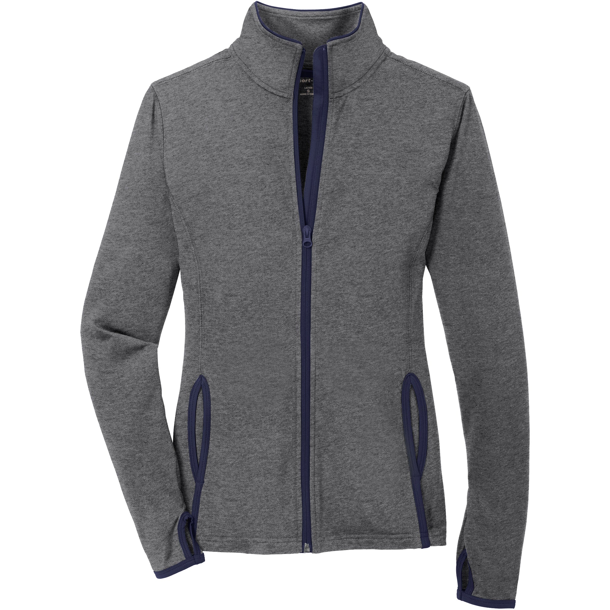 Charcoal Grey Heather/True Navy