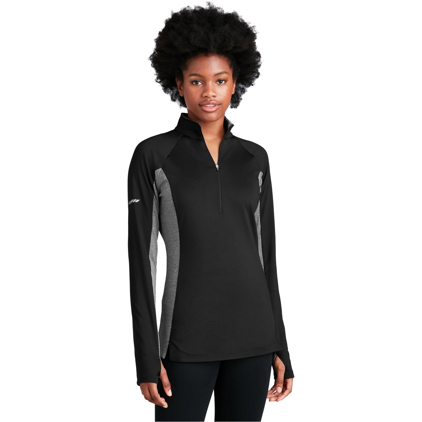 Black/ Charcoal Grey Heather