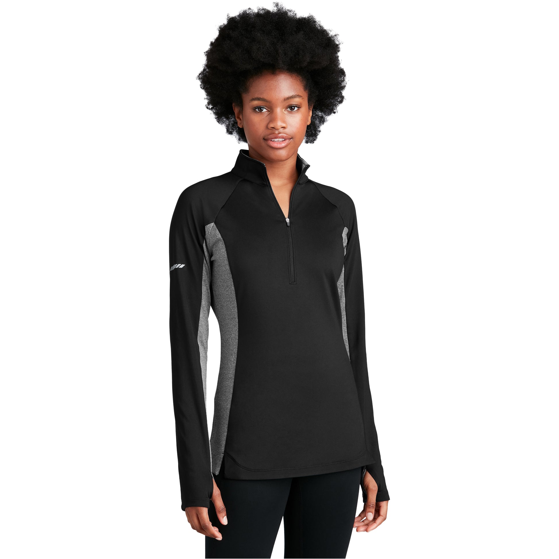 Black/ Charcoal Grey Heather