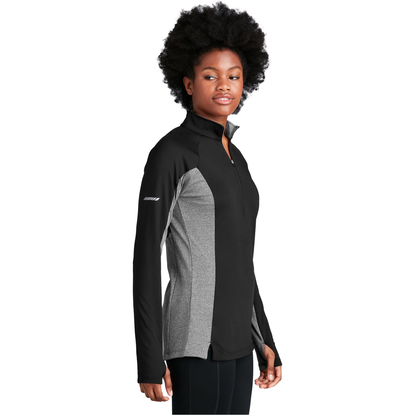 Black/ Charcoal Grey Heather