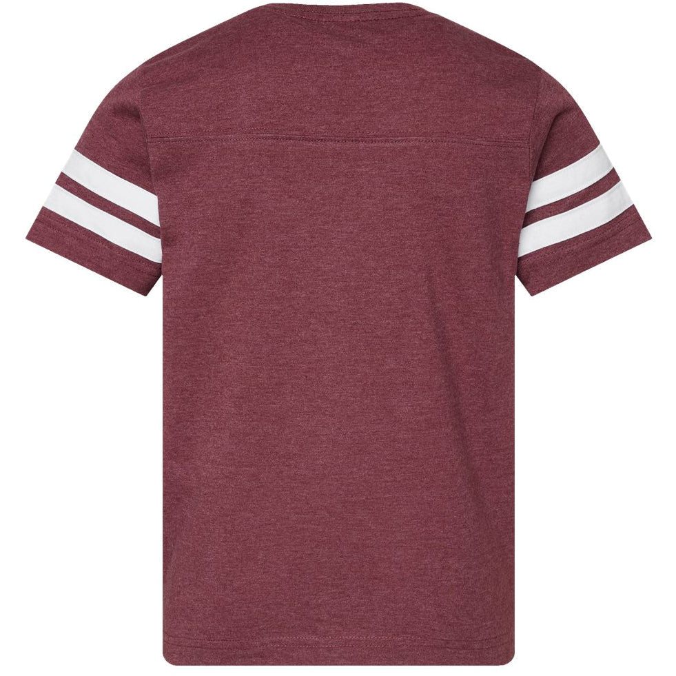 Vintage Burgundy/White