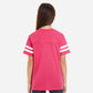 Vintage Hot Pink/White