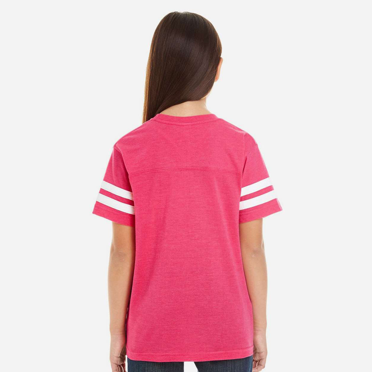 Vintage Hot Pink/White