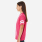 Vintage Hot Pink/White