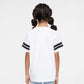 White Solid/Black
