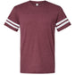 Vintage Burgundy/White