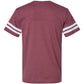 Vintage Burgundy/White