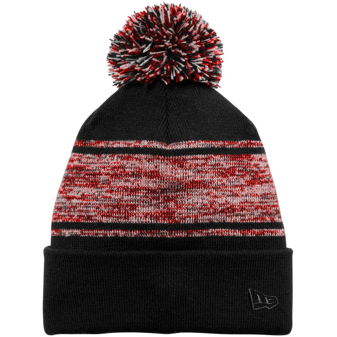 Black/Scarlet