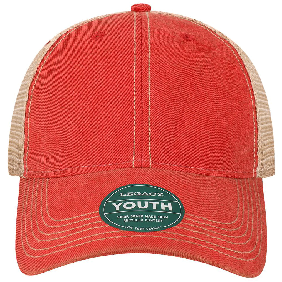 Scarlet Red/Khaki