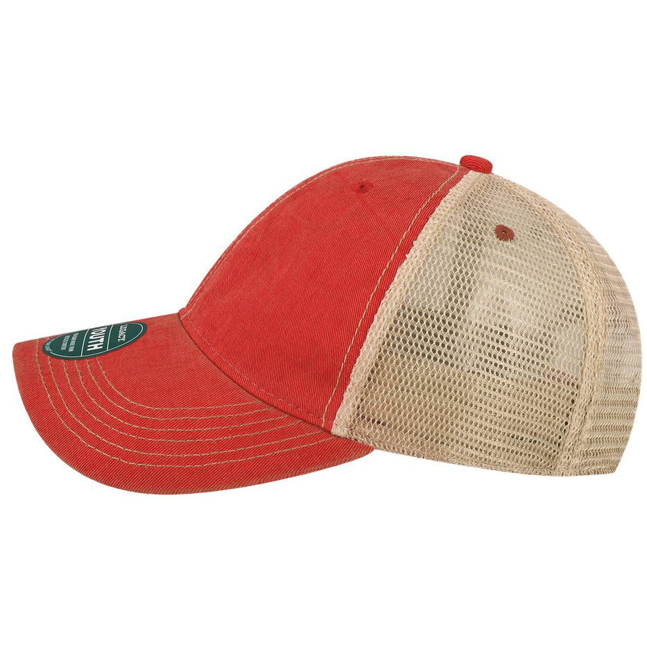 Scarlet Red/Khaki