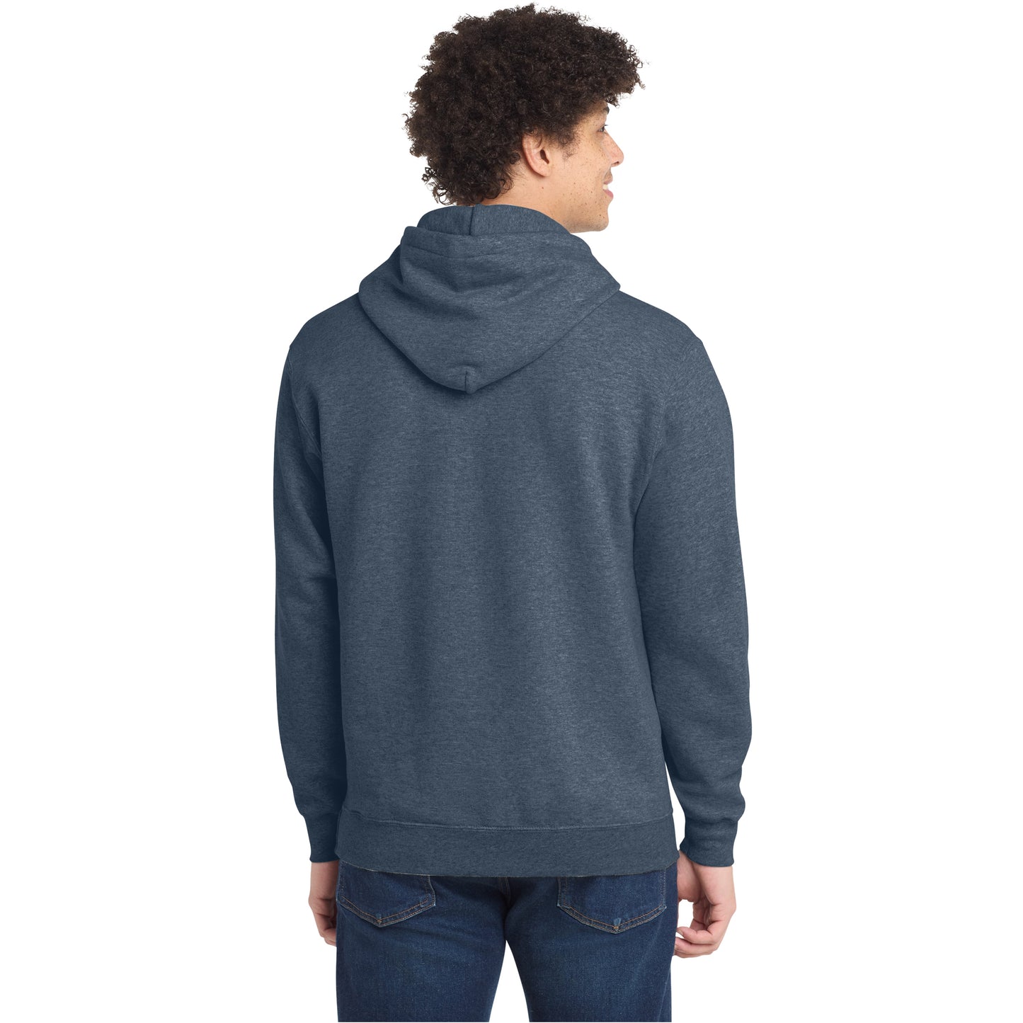 Heathered Navy
