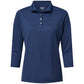 W Lady Palm Three-Quarter Sleeve Polo