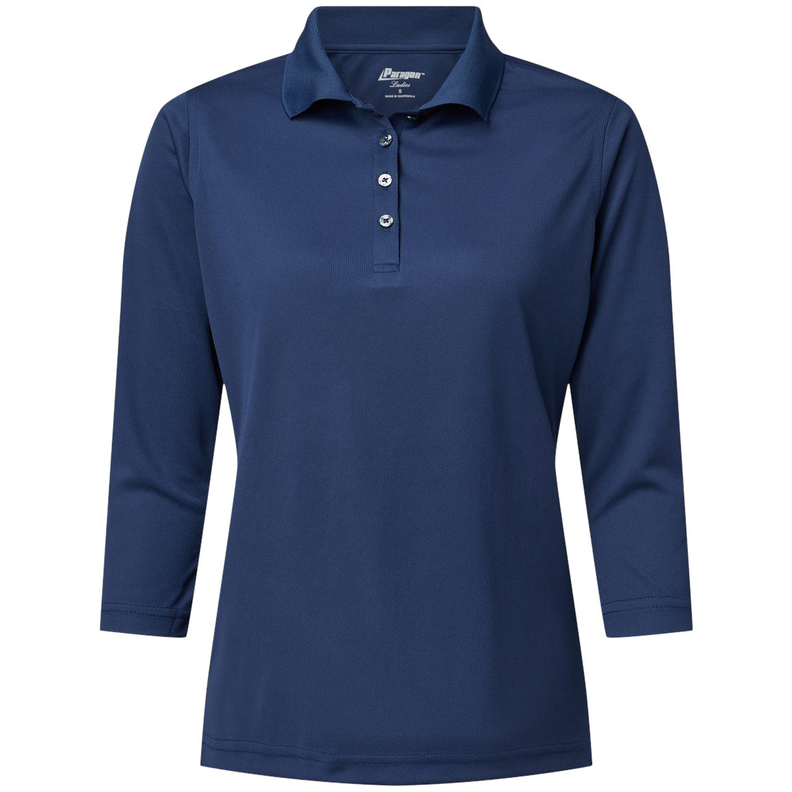 W Lady Palm Three-Quarter Sleeve Polo