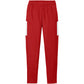 Deep Red/ White