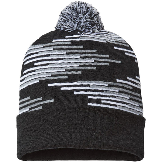 Black/Heather Grey/White