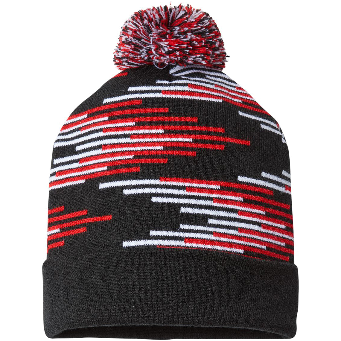 Black/True Red/White