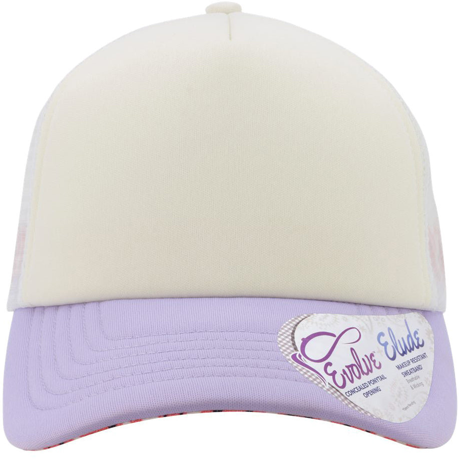 Ivory/Lavender/White/Smiley