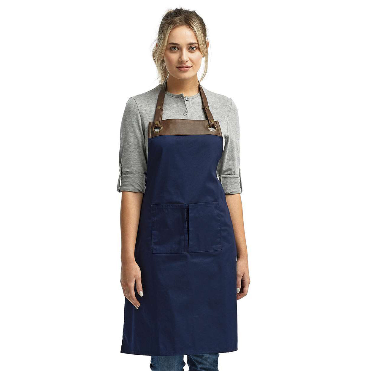 Navy/Brown