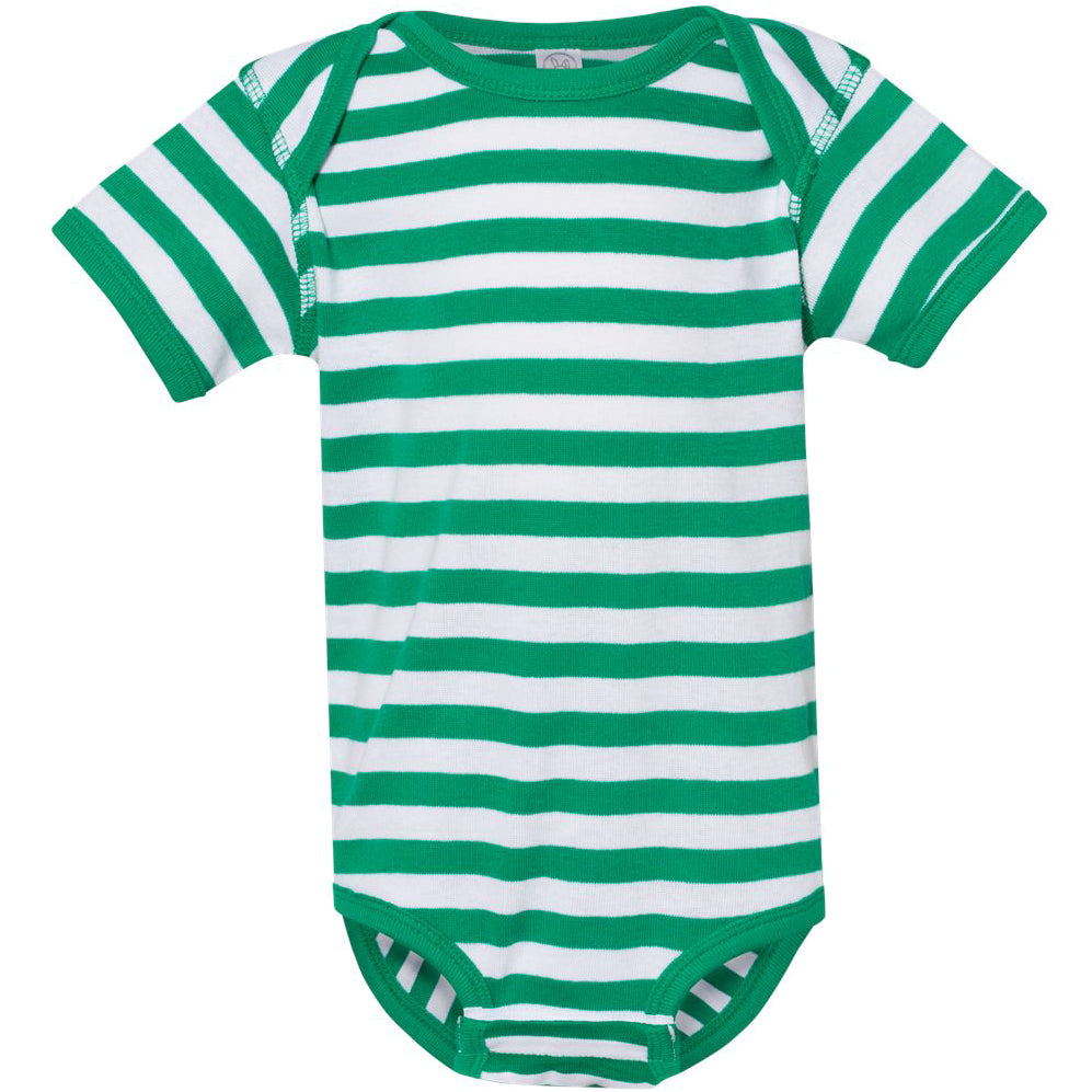 Kelly/White Stripe