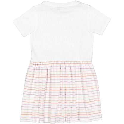 White/Lilac Stripe
