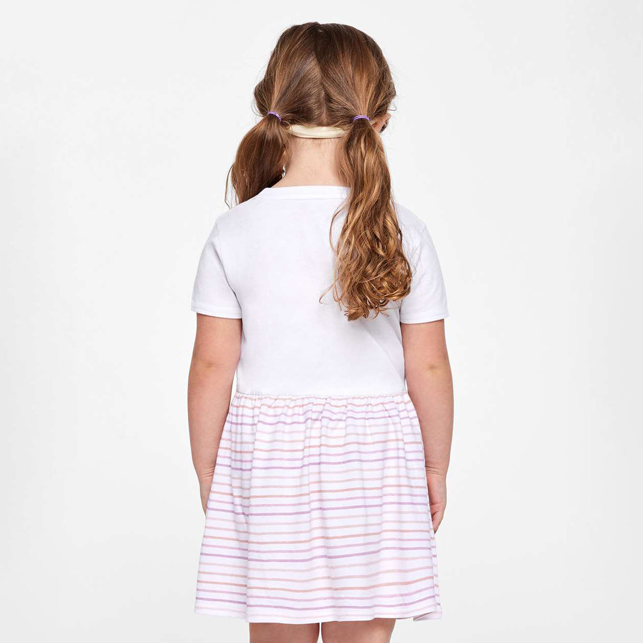 White/Lilac Stripe
