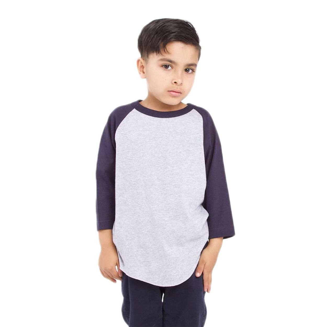Heather Grey/Navy
