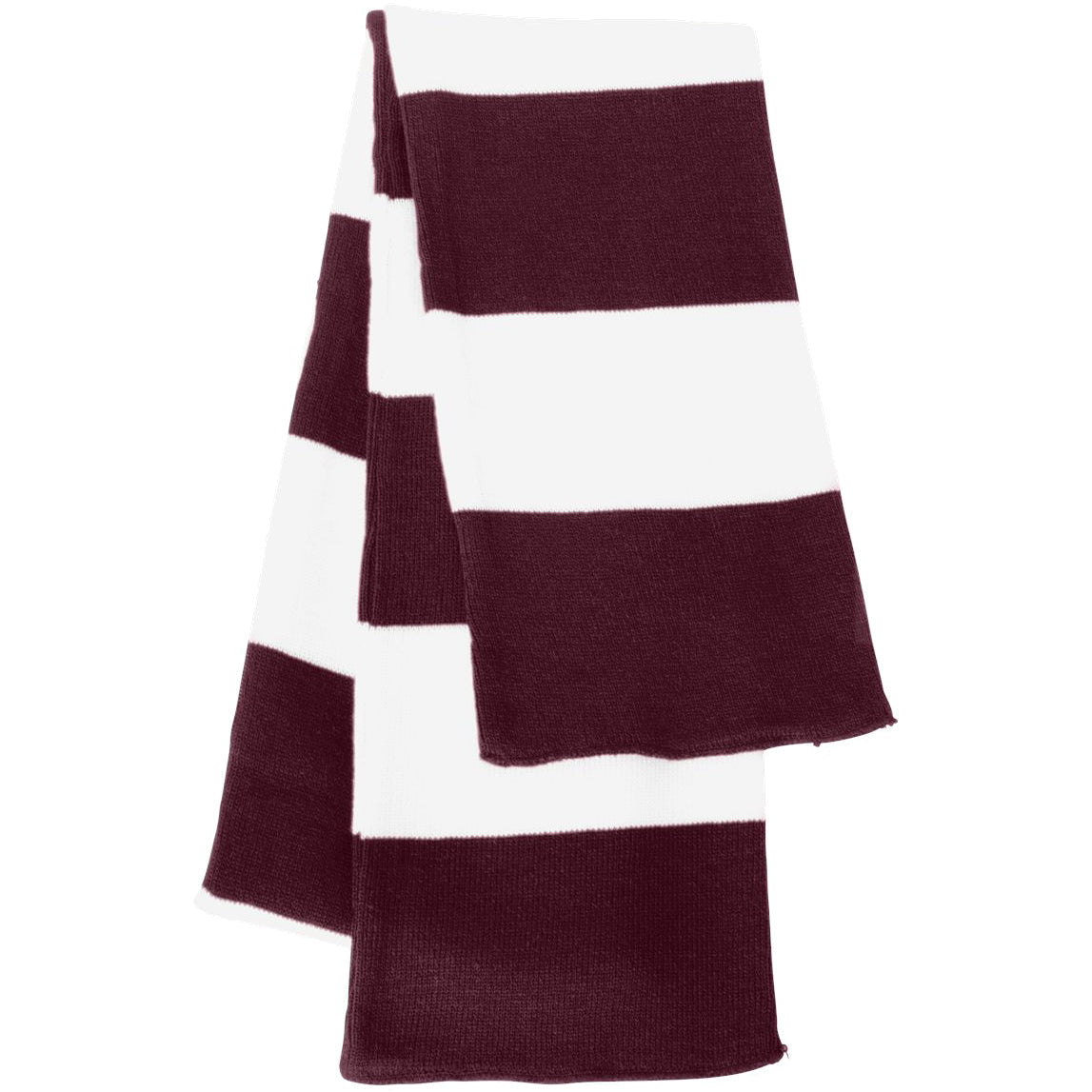 Maroon/White