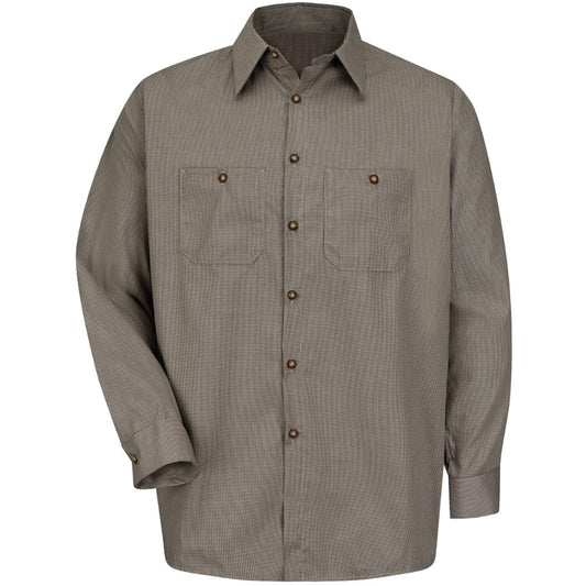 KB-Khaki/Black Microcheck