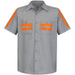Light Grey/Orange Trim